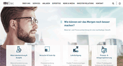 Desktop Screenshot of ibu-tec.de